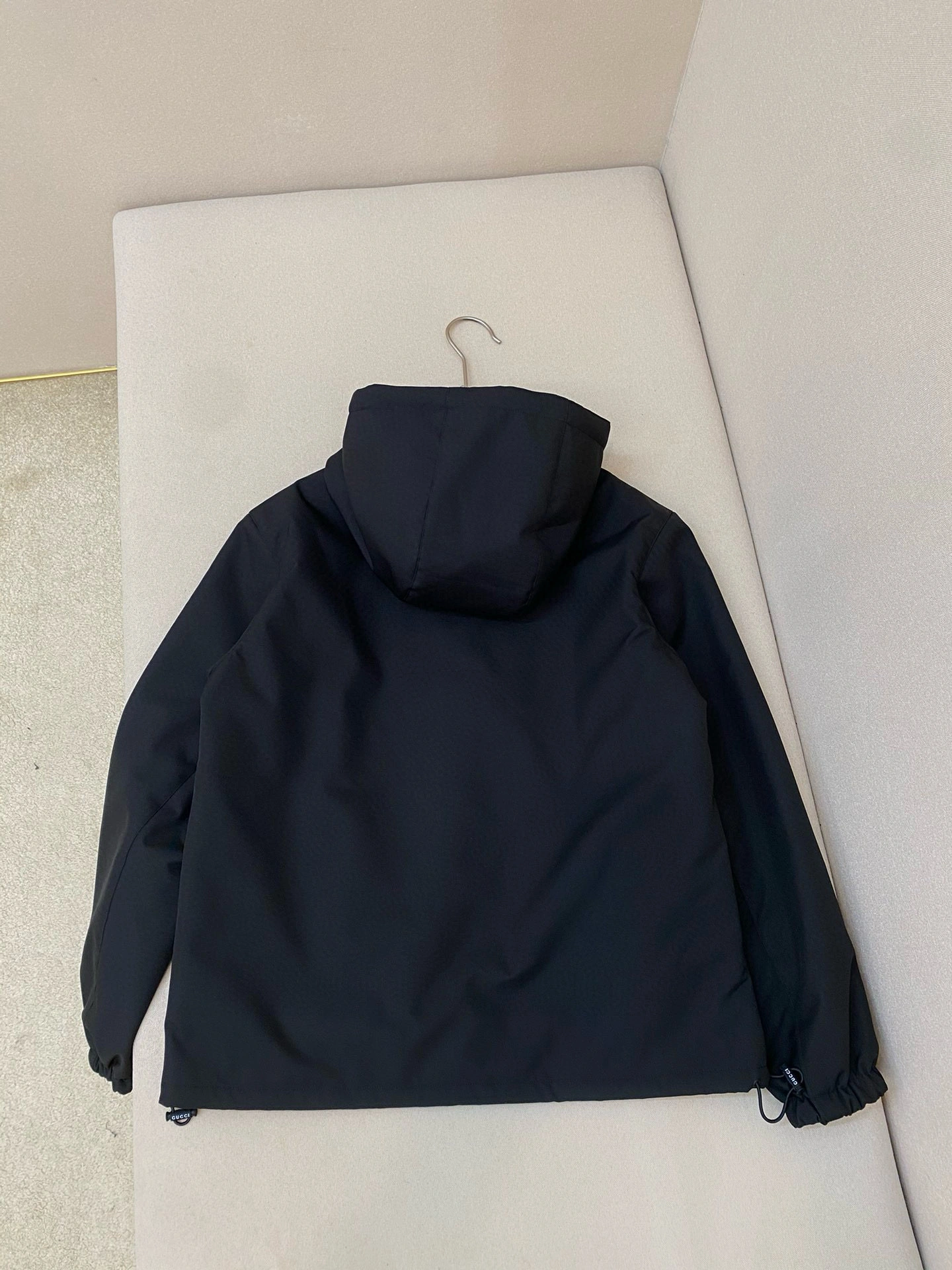 WG.luxury-- 6u33i Linen fabric reversible embroidery LOGO 2Colour item:E-F290A0399-2H